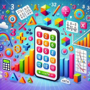 Application mobile, cours de maths en ligne